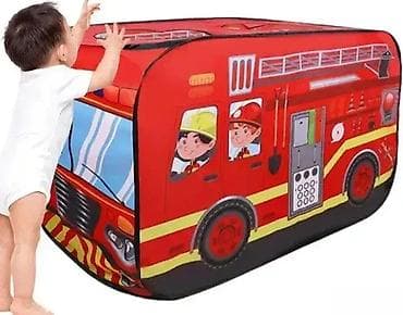 Dečiji šator za igru u obliku vatrogasnog kamiona 🚒👦 Zabavan i na lalafo.rs — 1 Dečiji šator za igru u obliku vatrogasnog kamiona 🚒👦 Zabavan i — 1