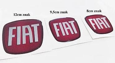 Fiat znak silikonski stiker - vise velicina. Kvalitetni samolepljivi na lalafo.rs Fiat znak silikonski stiker - vise velicina. Kvalitetni samolepljivi