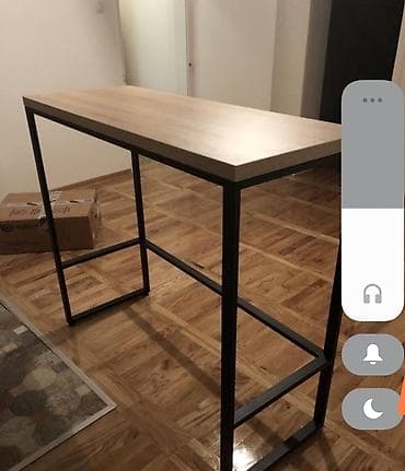 Industrijski set nameštaja – visoki bar sto + stalak za peškire - Bar na lalafo.rs Industrijski set nameštaja – visoki bar sto + stalak za peškire - Bar