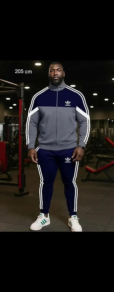 Muški Adidas trenerka komplet – gornji deo sa rajsferšlusom i donji na lalafo.rs Muški Adidas trenerka komplet – gornji deo sa rajsferšlusom i donji
