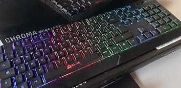 Electronics: KLIM CHROMA RGB BEZICNA TASTATURA NOVA WIRELESS SVETLECA TOP | Cene at lalafo.rs — 9 Electronics: KLIM CHROMA RGB BEZICNA TASTATURA NOVA WIRELESS SVETLECA TOP | Cene — 9