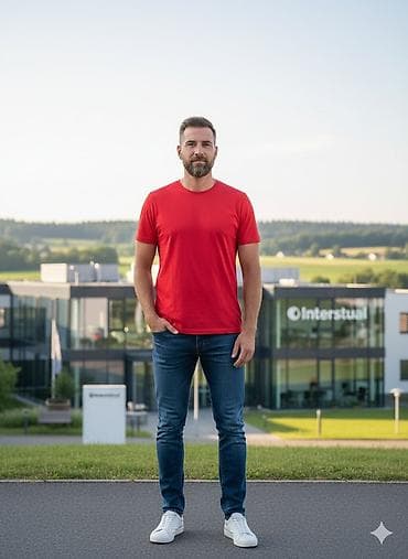 Men's T-shirt bоја - Crvena na lalafo.rs — 1 Men's T-shirt bоја - Crvena — 1