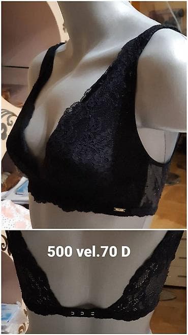 Čipkani bralet ELLA.M - Boja: crna - Model: nežno čipkani bralet bez na lalafo.rs — 1 Čipkani bralet ELLA.M - Boja: crna - Model: nežno čipkani bralet bez — 1