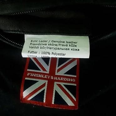 Kožna jakna finshley&harding, vel. Xxl/56, original marka na lalafo.rs — 5 Kožna jakna finshley&harding, vel. Xxl/56, original marka — 5