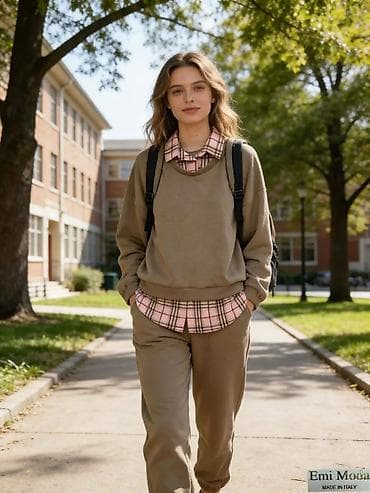 za svaki dan: Ženski komplet trenerke Emi Moda – Made in Italy - Dvodijelni set at lalafo.rs — 3 za svaki dan: Ženski komplet trenerke Emi Moda – Made in Italy - Dvodijelni set — 3