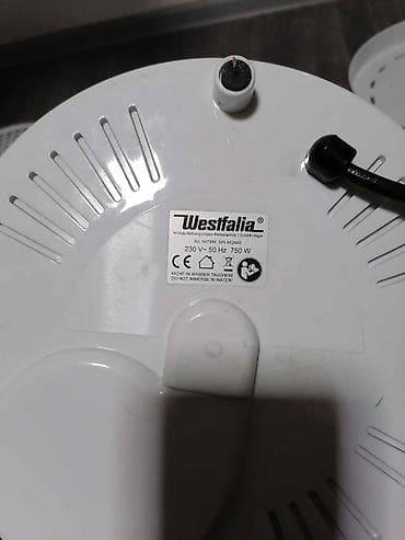 Westfalia uređaj 2-u-1: sušilica za hranu i parni kuvar (Dörrgerät – na lalafo.rs — 10 Westfalia uređaj 2-u-1: sušilica za hranu i parni kuvar (Dörrgerät – — 10
