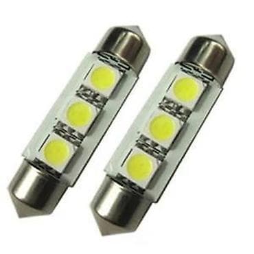 Led diode 39mm, 3smd festoon. Led diode za kabinu i tablice. ✨ Duzina na lalafo.rs Led diode 39mm, 3smd festoon. Led diode za kabinu i tablice. ✨ Duzina