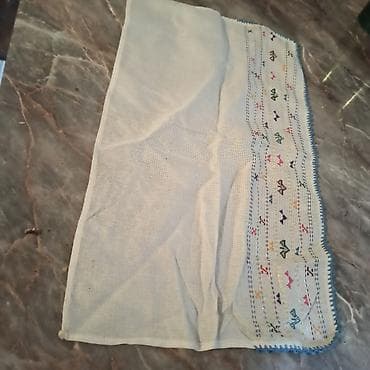 Ručni rad – tekstilni set - Pamučna rustična krpa/ukrasni peškir sa na lalafo.rs — 1 Ručni rad – tekstilni set - Pamučna rustična krpa/ukrasni peškir sa — 1