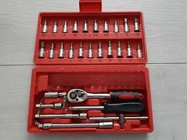 Gedore set 1/4 – 46 delova 🔧 ✅ Kompletan set alata sa račnom i na lalafo.rs — 1 Gedore set 1/4 – 46 delova 🔧 ✅ Kompletan set alata sa račnom i — 1