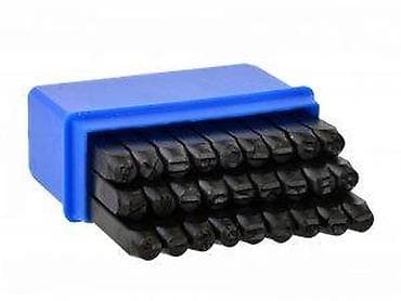 cista koza broj: Set čeličnih udarnih štambilja – slova, 5 mm (27 delova) - Komplet at lalafo.rs — 5 cista koza broj: Set čeličnih udarnih štambilja – slova, 5 mm (27 delova) - Komplet — 5