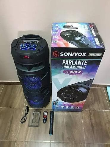Veliki Bluetooth zvučnik Sonivox 83cm sa bežičnim mikrofonom Pred na lalafo.rs — 3 Veliki Bluetooth zvučnik Sonivox 83cm sa bežičnim mikrofonom Pred — 3