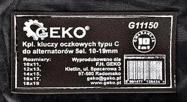 Set ključeva okastih tip C (10-19 mm) 🔧 Set okastih ključeva tip C na lalafo.rs — 4 Set ključeva okastih tip C (10-19 mm) 🔧 Set okastih ključeva tip C — 4