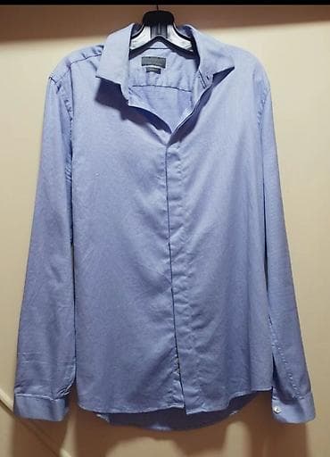 Košulja Na duge rukave, Zara, bоја - Svetloplava, Pamuk na lalafo.rs Košulja Na duge rukave, Zara, bоја - Svetloplava, Pamuk