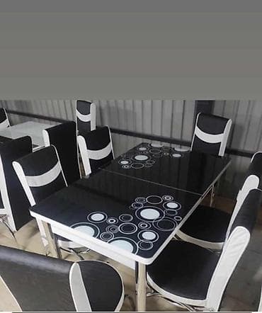 02. Komplet sto i 6 stolica nova cena 230e na lalafo.rs — 10 02. Komplet sto i 6 stolica nova cena 230e — 10