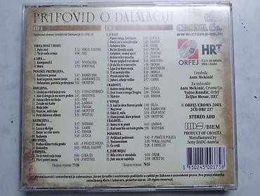 Books, Audio & Video formats: CD Pripovid o Dalmaciji 2001.ocuvan at lalafo.rs — 3 Books, Audio & Video formats: CD Pripovid o Dalmaciji 2001.ocuvan — 3