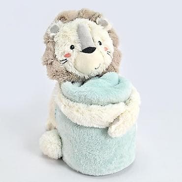 Plišani set za bebe – lav sa ćebetom - Simpatična plišana igračka u na lalafo.rs Plišani set za bebe – lav sa ćebetom - Simpatična plišana igračka u