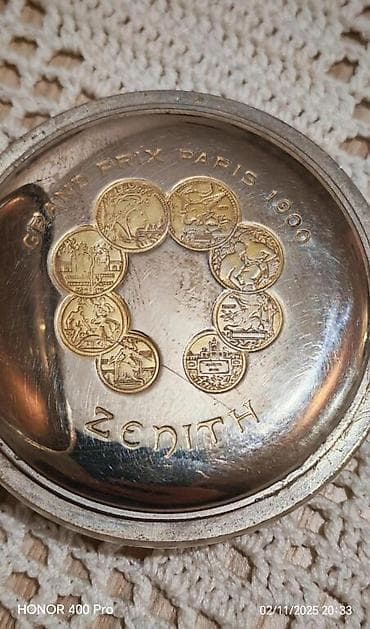 Prodajem dzepni sat marke Zenith Grand Prix Pariz 1900.ocuvan na lalafo.rs — 4 Prodajem dzepni sat marke Zenith Grand Prix Pariz 1900.ocuvan — 4