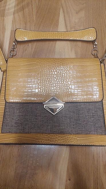 zenske original guess: Ženska torba sa krokodil teksturom, senf-žute boje, sa detaljima u na lalafo.rs — 6 zenske original guess: Ženska torba sa krokodil teksturom, senf-žute boje, sa detaljima u — 6