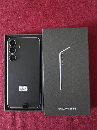 Na prodaju nov, nekorišćen Samsung S25 FE, 128GB ROM, 8GB RAM na lalafo.rs — 1 Na prodaju nov, nekorišćen Samsung S25 FE, 128GB ROM, 8GB RAM — 1