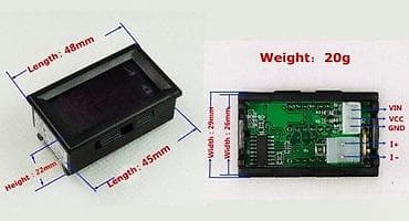 Measuring Tools & Instruments: Digitalni panel voltmetar/ampermetar (DC) - DvojnI LED displej: napon at lalafo.rs — 4 Measuring Tools & Instruments: Digitalni panel voltmetar/ampermetar (DC) - DvojnI LED displej: napon — 4