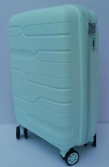 Travel suitcases and bags: Tvrdi kofer na točkiće – mint zelena boja - Materijal: lagana tvrda at lalafo.rs — 7 Travel suitcases and bags: Tvrdi kofer na točkiće – mint zelena boja - Materijal: lagana tvrda — 7