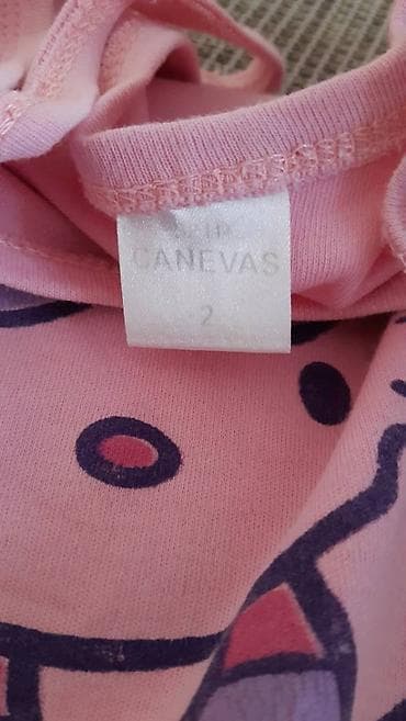 Dečija letnja haljina na bretele Canevas br. 2, veličina 18–24 meseci na lalafo.rs — 2 Dečija letnja haljina na bretele Canevas br. 2, veličina 18–24 meseci — 2