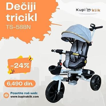 Dečiji tricikl TS-588N - Multifunkcionalni tricikl sa ručkom za na lalafo.rs — 5 Dečiji tricikl TS-588N - Multifunkcionalni tricikl sa ručkom za — 5