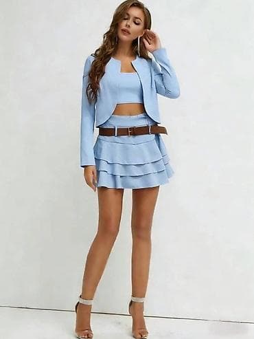 🔥Ženski trodelni komplet – sako, top i mini suknja
✅3000 din na lalafo.rs 🔥Ženski trodelni komplet – sako, top i mini suknja
✅3000 din