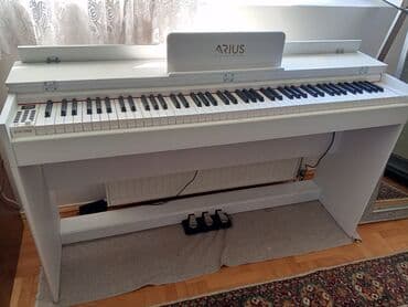 Guitars: Arius digitalni klavir STN-1300, bela boja, kućni model sa stalkom i at lalafo.rs — 4 Guitars: Arius digitalni klavir STN-1300, bela boja, kućni model sa stalkom i — 4