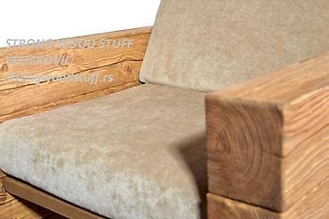 Dvosed od čamovih greda tretiran prirodnim uljem. Za vikendice na lalafo.rs — 3 Dvosed od čamovih greda tretiran prirodnim uljem. Za vikendice — 3