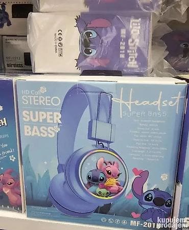 Bluetooth Stitch Slušalice - Bežične Plave i Roze Bluetooth dečije na lalafo.rs — 1 Bluetooth Stitch Slušalice - Bežične Plave i Roze Bluetooth dečije — 1
