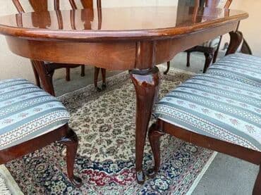 Stilske garniture: Stilski CHERRY trpezarijski sto i 6 stolica - ODLIČNO STANJE 🍽️✨ na lalafo.rs — 14 Stilske garniture: Stilski CHERRY trpezarijski sto i 6 stolica - ODLIČNO STANJE 🍽️✨ — 14