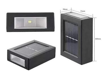 Solarne lampe za zid set 2kom Cena 1790 din Svaka LED lampa sadrži na lalafo.rs — 3 Solarne lampe za zid set 2kom Cena 1790 din Svaka LED lampa sadrži — 3