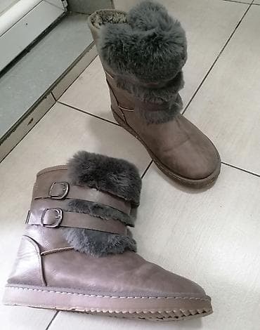 Ženske zimske čizme sa krznom i kopčama - Materijal: gornjište od na lalafo.rs — 5 Ženske zimske čizme sa krznom i kopčama - Materijal: gornjište od — 5