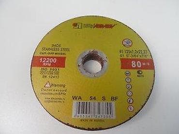 kom sa etiketom: Rezne ploče za inox – LugaAbrasiv Long Life - Tip: Cut-off wheel za at lalafo.rs — 4 kom sa etiketom: Rezne ploče za inox – LugaAbrasiv Long Life - Tip: Cut-off wheel za — 4