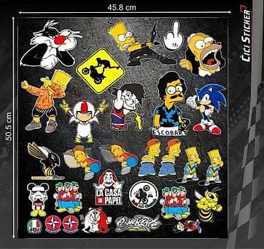 Transport: Simpson la casa de papel- nalepnice sponzori-komplet - 351 📌 opis at lalafo.rs — 1 Transport: Simpson la casa de papel- nalepnice sponzori-komplet - 351 📌 opis — 1