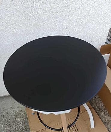 Potpuno novi barski stolovi Kvalitetna medijapan plocha, jaki drveni na lalafo.rs — 8 Potpuno novi barski stolovi Kvalitetna medijapan plocha, jaki drveni — 8