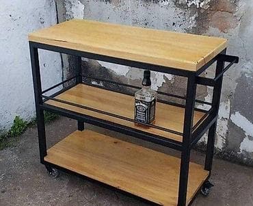 cepaci za drva: BARSKA KOLICA DRVO&METAL | Izrada nameštaja po meri Drvo& na lalafo.rs — 3 cepaci za drva: BARSKA KOLICA DRVO&METAL | Izrada nameštaja po meri Drvo& — 3