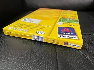 kom sa etiketom: Avery Zweckform univerzalne samolepljive etikete – model 3481 - at lalafo.rs — 3 kom sa etiketom: Avery Zweckform univerzalne samolepljive etikete – model 3481 - — 3