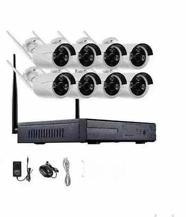 Video nadzorni set – 8 × Wi-Fi IP kamera, “plavi” model Kompletno na lalafo.rs — 1 Video nadzorni set – 8 × Wi-Fi IP kamera, “plavi” model Kompletno — 1