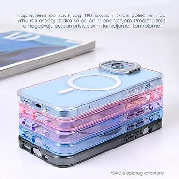 Maska Magsafe transparent za iPhone 16 Pro 6.3 pink. Uz brzu dostavu i na lalafo.rs — 4 Maska Magsafe transparent za iPhone 16 Pro 6.3 pink. Uz brzu dostavu i — 4