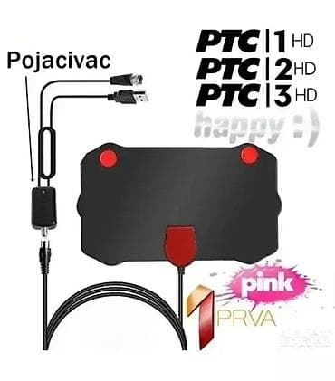 Digitalni prijemnik resiver DVB-T2 + Digitalna TV antena na lalafo.rs — 2 Digitalni prijemnik resiver DVB-T2 + Digitalna TV antena — 2