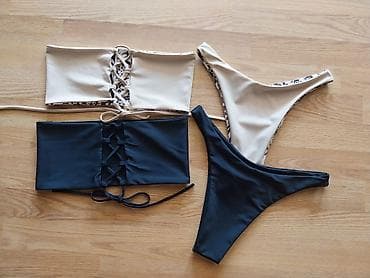 Dvocvetni/reverzibilni bikini set – 2 u 1 - Model: bandeau top bez na lalafo.rs — 9 Dvocvetni/reverzibilni bikini set – 2 u 1 - Model: bandeau top bez — 9