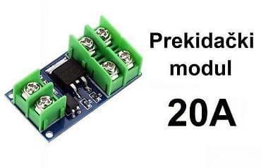 Home & Garden: Prekidački MOSFET modul 20A - Namena: elektronski prekidač za DC at lalafo.rs — 1 Home & Garden: Prekidački MOSFET modul 20A - Namena: elektronski prekidač za DC — 1