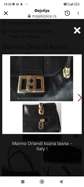 SNIŽENO !!!!!Marino Orlandi tasna, prozvedena u Italiji. Unutra su dve na lalafo.rs — 2 SNIŽENO !!!!!Marino Orlandi tasna, prozvedena u Italiji. Unutra su dve — 2