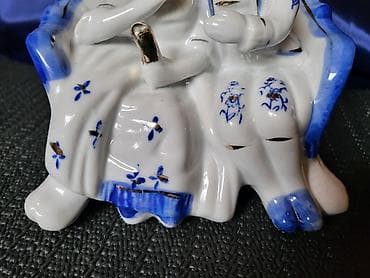 Praznična dekoracija: Porcelanska barokna figura para iz 70ih.god. Porcelanska figura na lalafo.rs — 5 Praznična dekoracija: Porcelanska barokna figura para iz 70ih.god. Porcelanska figura — 5