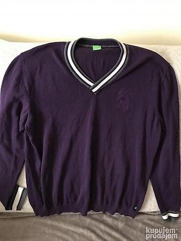 Original Hugo Boss dzemper XL 100% cotton Ramena 52cm duzina 75cm at lalafo.rs — 1 Original Hugo Boss dzemper XL 100% cotton Ramena 52cm duzina 75cm — 1