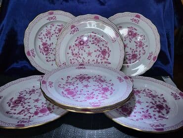 Tanjiri 8 kom.Meissen Indian Pink Flowers.4g. Meissen tanjiri 8 na lalafo.rs Tanjiri 8 kom.Meissen Indian Pink Flowers.4g. Meissen tanjiri 8