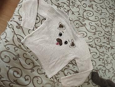 Pleteni džemper sa motivom psa - Boja: svetloružičasta / puder - na lalafo.rs — 2 Pleteni džemper sa motivom psa - Boja: svetloružičasta / puder - — 2