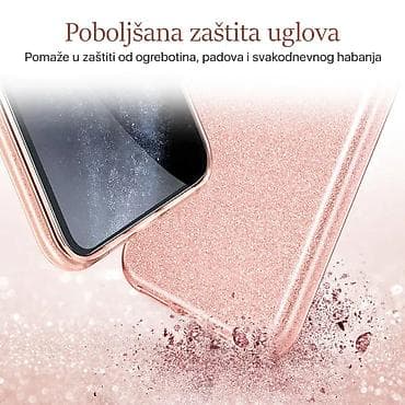 Maska Crystal Dust za iPhone 14 6.7 Pro Max roze. Kataloški broj na lalafo.rs — 5 Maska Crystal Dust za iPhone 14 6.7 Pro Max roze. Kataloški broj — 5
